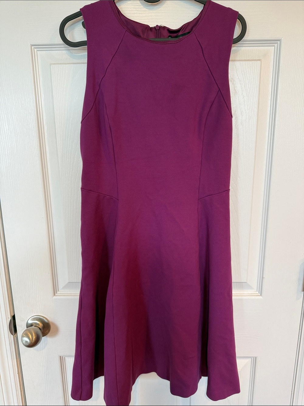 White House Black Market Sleeveless Purple Midi Dress